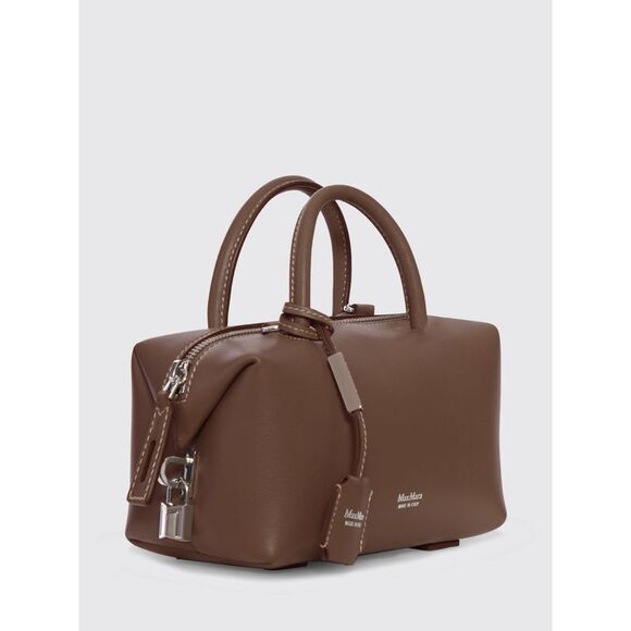 Max Mara Handbag Woman Brown - Picture 2 of 4